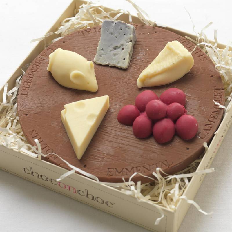 Mini Chocolate Cheese Board