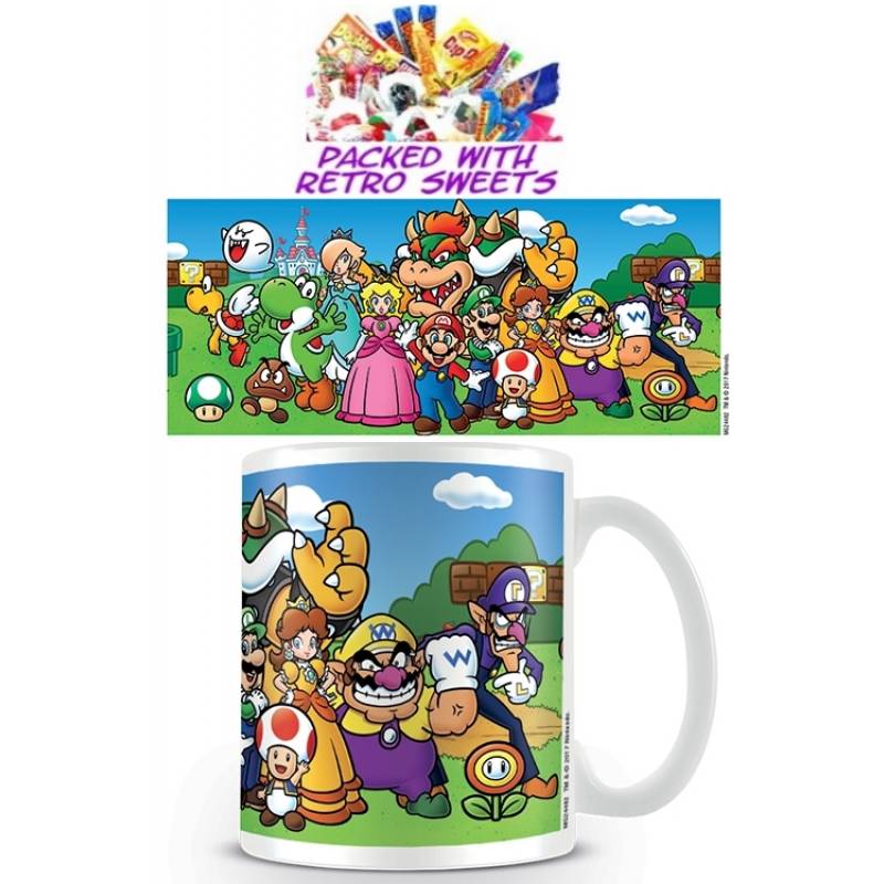 Mario Brothers Collage Cuppa Sweets