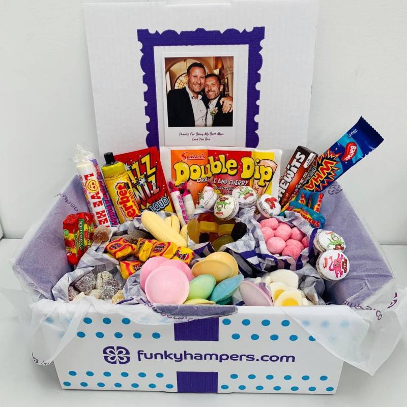 Personalised PicBox Sweet Chocolate Hamper